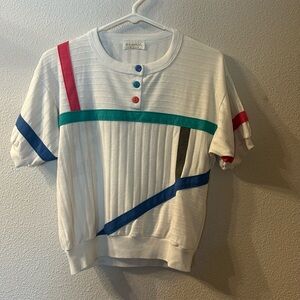 VTG D.K Gold short sleeve top size is missing fits like a small